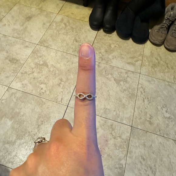 Infinity ring from Zales - Picture 4 of 5